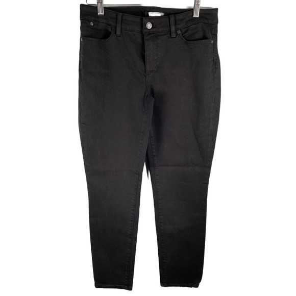 TALBOTS SLIM ANKLE JEANS | Size: 4 | Color: Black - Picture 4 of 11